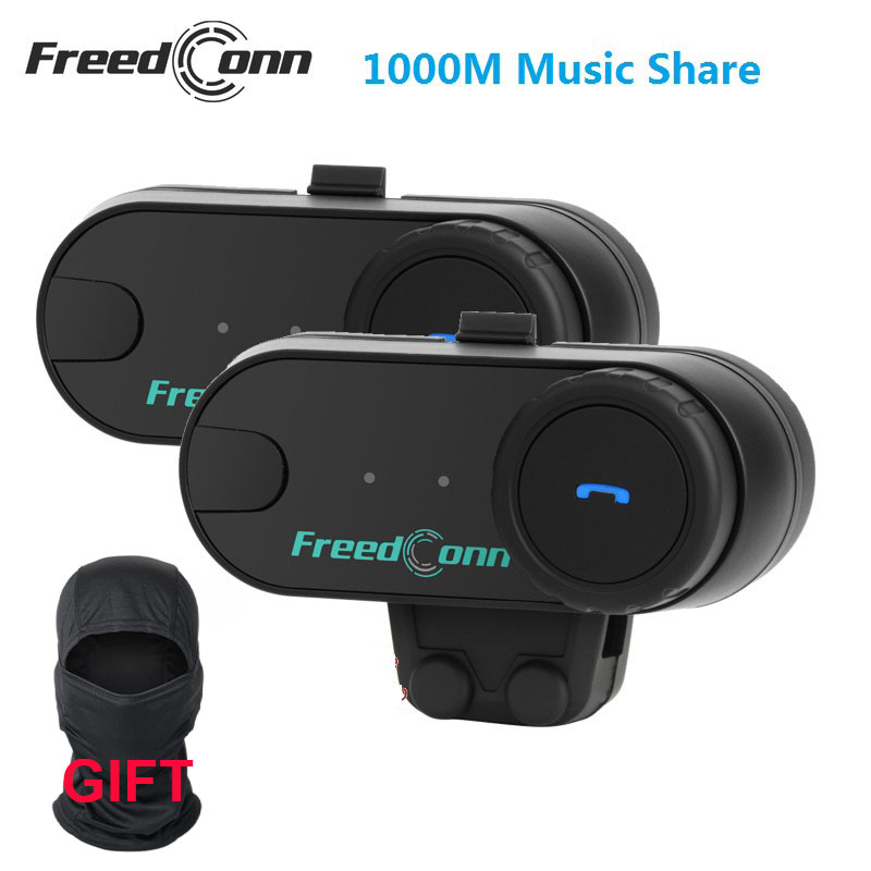 Motorcycle Intercom With Fm Radio - FreedConn TCOM VB 오토바이 헬멧 인터콤,