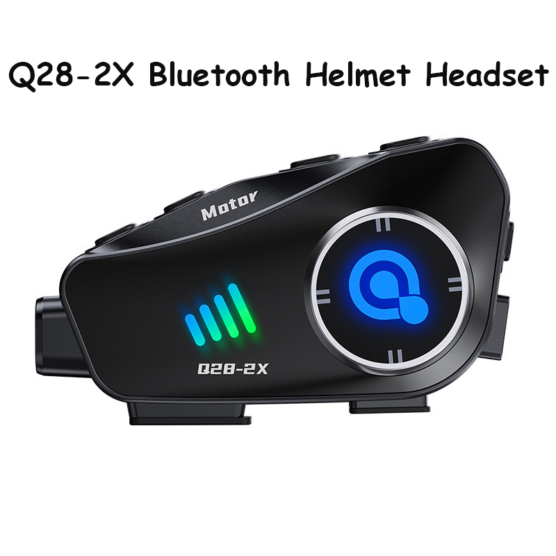 Helmet Communication System Camera - Q28-2X 오토바이 블루투스 헬멧 인터콤 방수