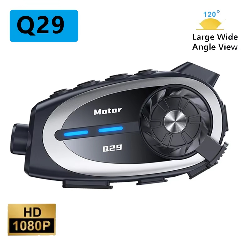 Helmet Communication System Camera - Q29 오토바이 헬멧 인터콤 블루투스 헤드셋