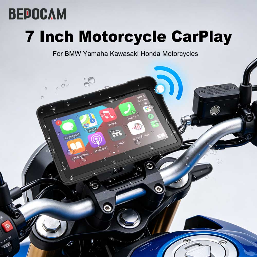 Motorcycle Gps Navigator Waterproof - BEPOCAM 7 인치 오토바이 멀티미디어 플레이어