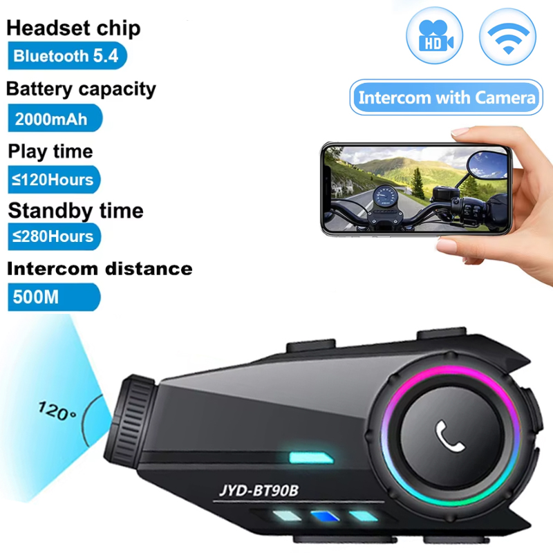 Helmet Communication System Camera - 1/2X 오토바이 헬멧 헤드셋 인터콤 이어폰(카메라