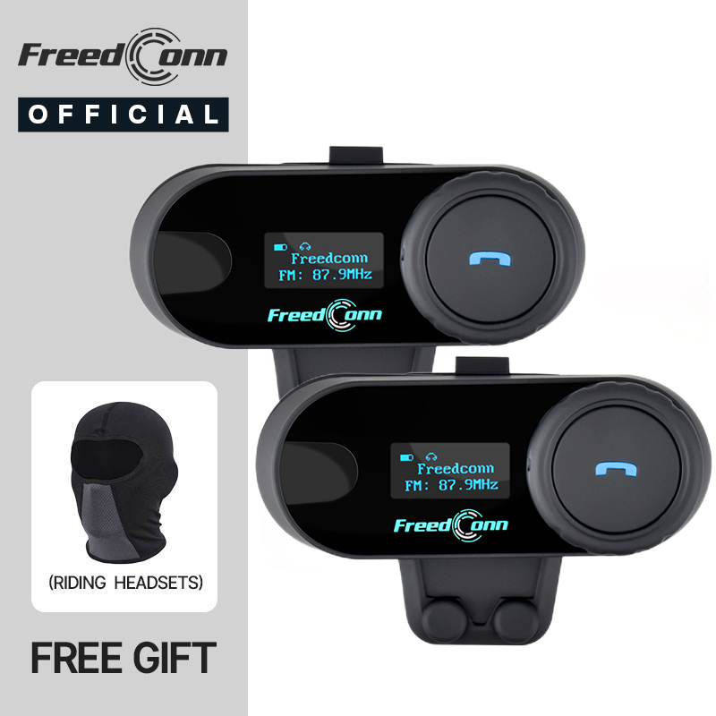 Motorcycle Intercom With Fm Radio - FreedConn T Com Sc 블루투스 오토바이