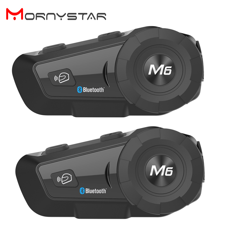 Bluetooth Headset Helmet 1000M - FM BT 무선용 MONYSTAR M6 Plus