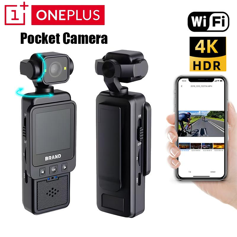 Helmet Camera 4K Wifi - 원플러스 4K HD 포켓 액션 카메라,