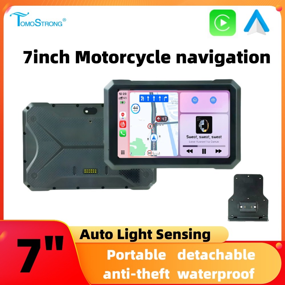 Motorcycle Gps Navigator Waterproof - MEKEDE 웨어하우스 7인치 휴대용 오토바이 GPS