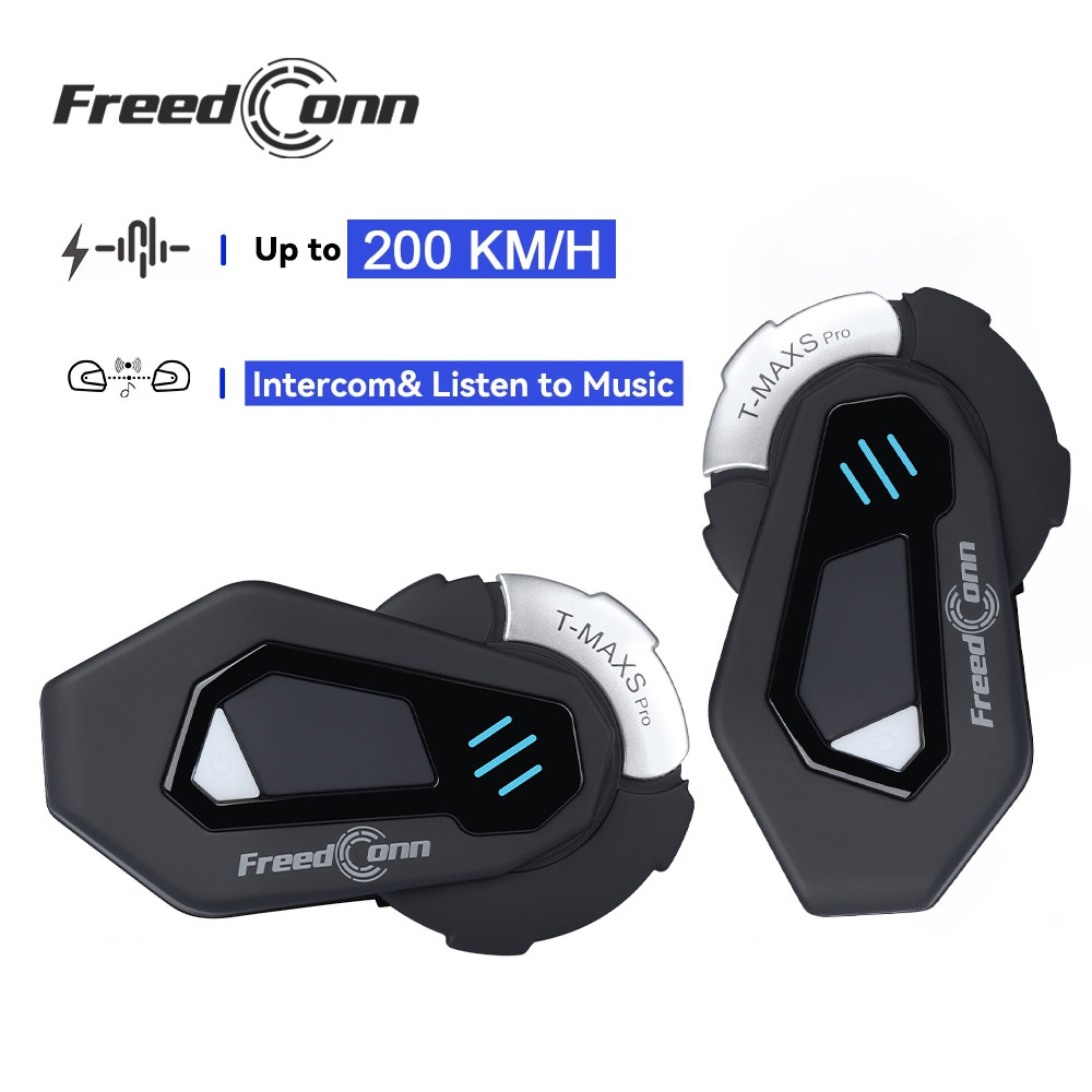 Motorcycle Helmet Intercom 6 Rider - 프리드콘 T MAX S PRO 오토바이