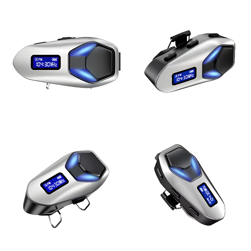 Helmet Bluetooth Headset Waterproof - 새로운 K12 아연 합금 오토바이 헬멧