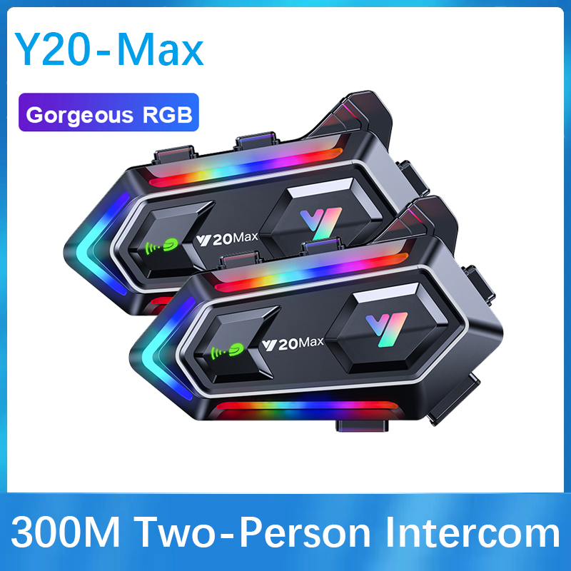Helmet Bluetooth Headset Waterproof - Y20 MAX 오토바이 헬멧 블루투스 헤드셋