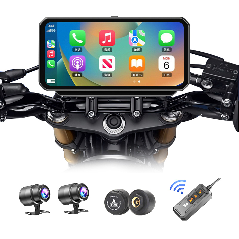 Motorcycle Gps Navigator Waterproof - 방수 6.23인치 터치스크린 오토바이 GPS 네비게이션