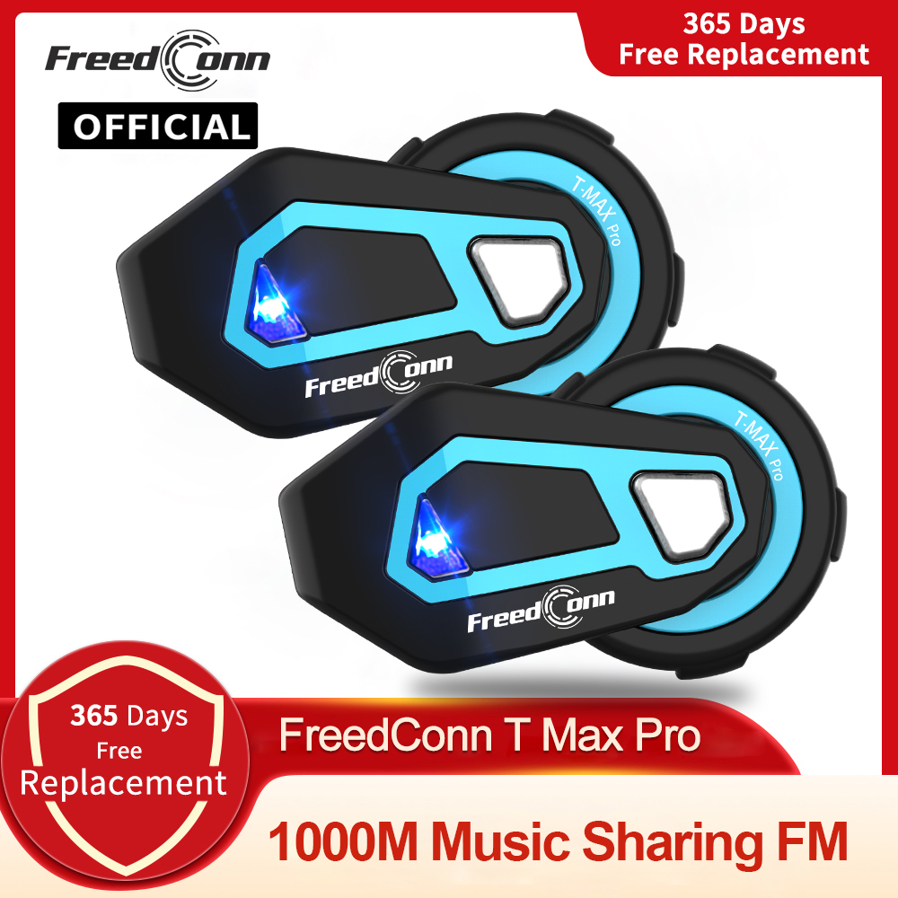 Freedconn T Max Pro 오토바이 인터콤,  - Motorcycle Helmet Intercom 6 Rider 리뷰 및 가격