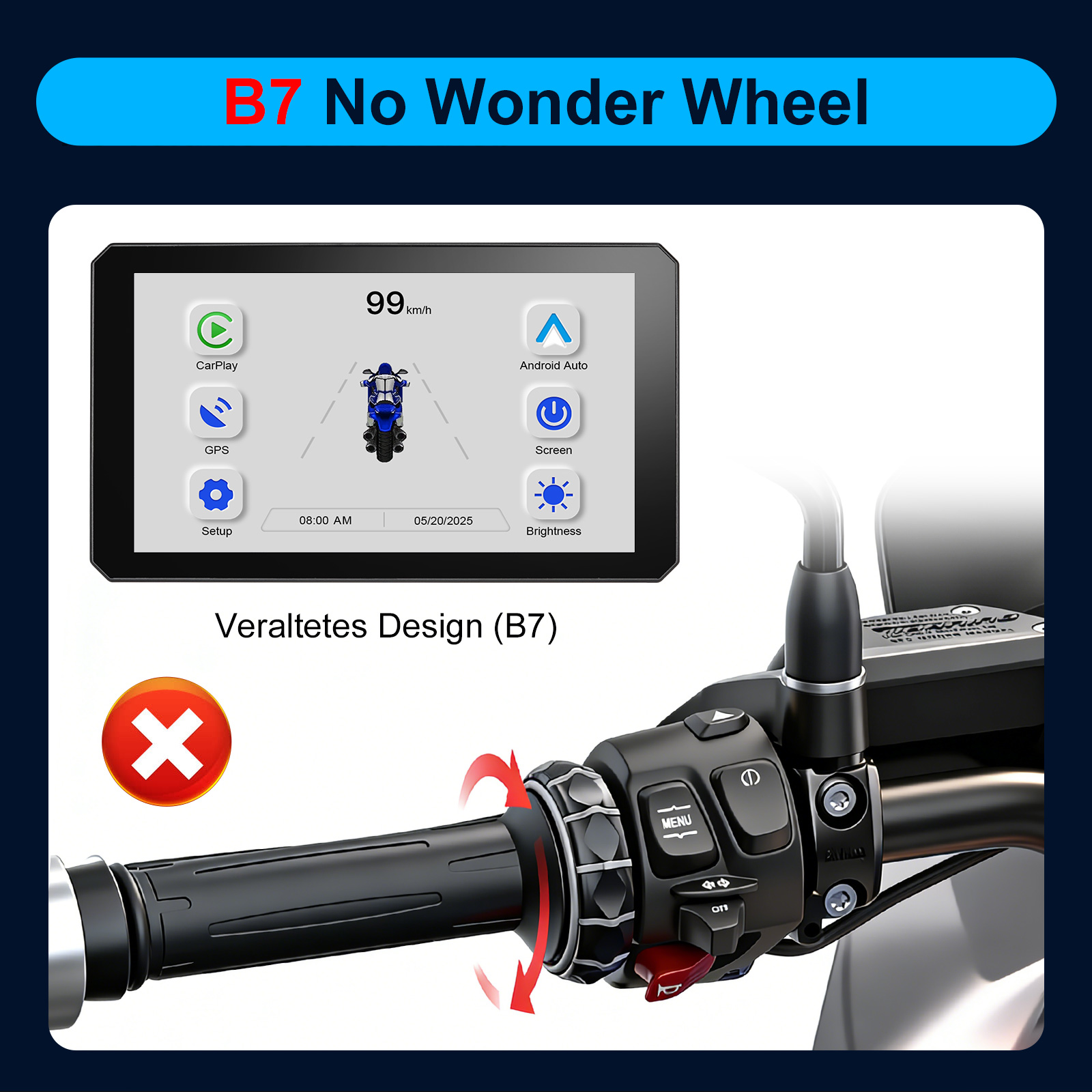 BMW XR M1000 R1200GS R1250GS S - Motorcycle Gps Navigator Waterproof 리뷰 및 가격