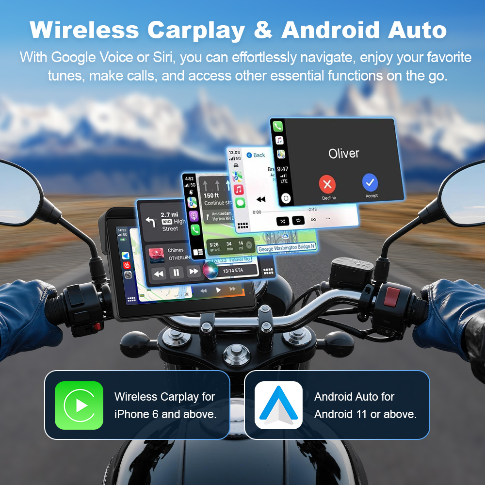 BEPOCAM 7 인치 오토바이 멀티미디어 플레이어 I - Motorcycle Gps Navigator Waterproof 리뷰 및 가격