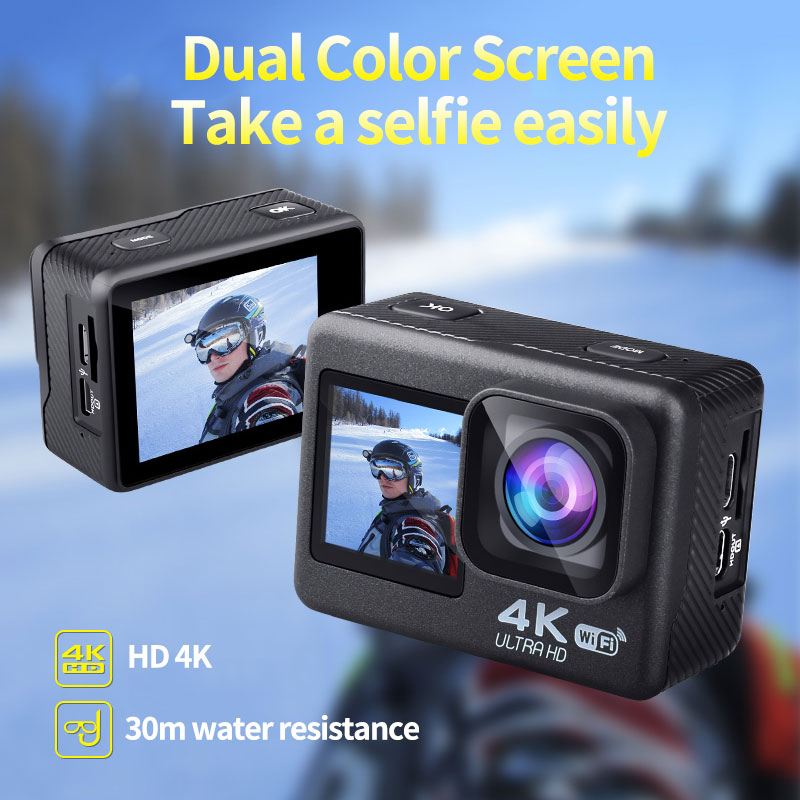 울트라 HD 4K 액션 카메라 WiFi 170D 터치  - Helmet Camera 4K Wifi 리뷰 및 가격