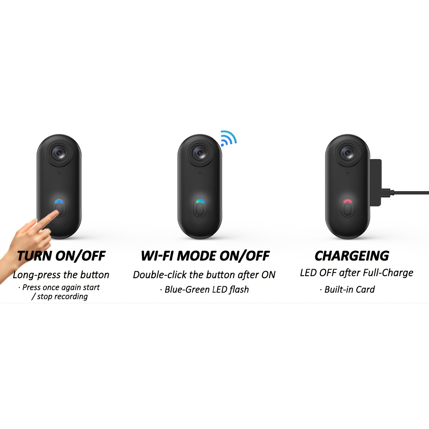    4K FHD 야외 스포츠 카메라 헬멧용 오토바이 - Helmet Camera 4K Wifi 리뷰 및 가격