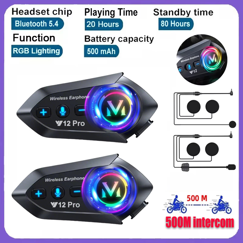 Y20 Pro 1/2x 오토바이 인터콤 헤드셋 헬멧 B - Motorcycle Intercom With Fm Radio 리뷰 및 가격