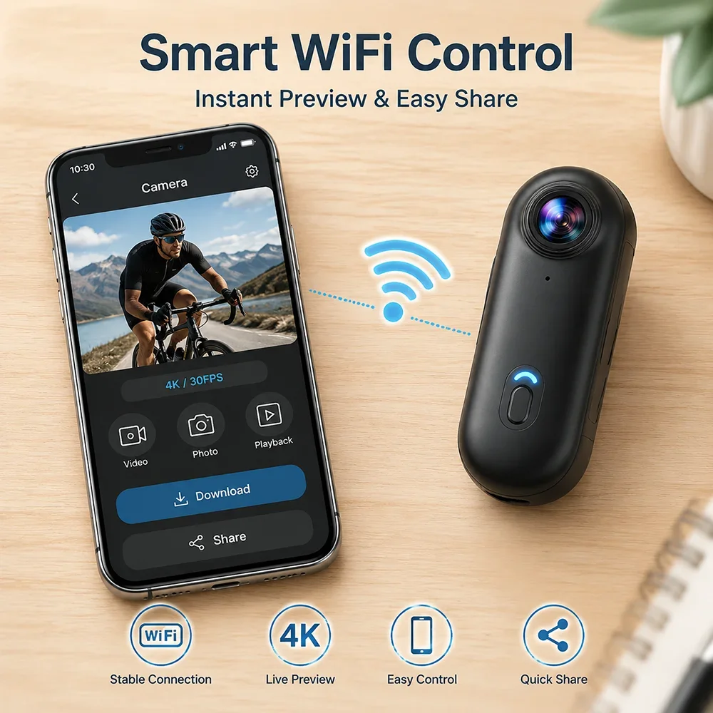 4K/1080P WiFi 마그네틱 액션 카메라 1080 - Helmet Camera 4K Wifi 리뷰 및 가격