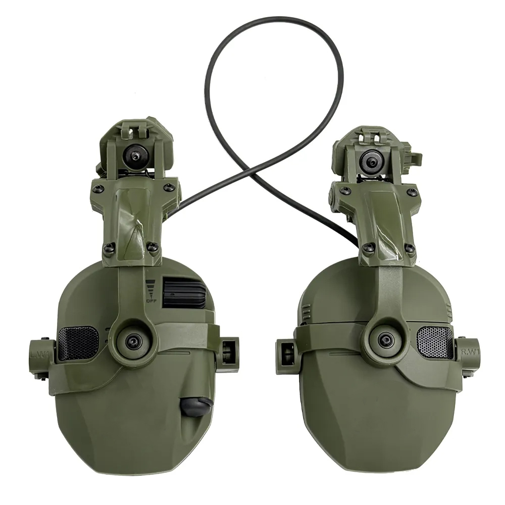 헬멧 장착 전술용 귀마개 전자식 액티브 노이즈 캔슬링  - Helmet Headset Noise Cancellation 리뷰 및 가격
