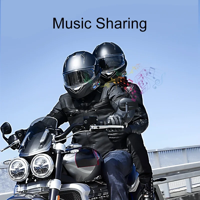 대형 스크린 디스플레이 헬멧 인터콤 오토바이 블루투스  - Bluetooth Headset Helmet 1000M 리뷰 및 가격