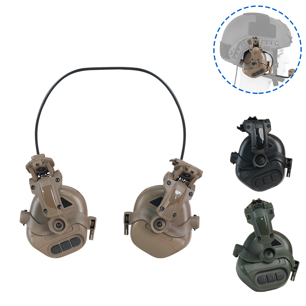 BOOIU 전술 사격 헤드셋 패스트 헬멧 3.5mm 인 - Helmet Headset Noise Cancellation 리뷰 및 가격
