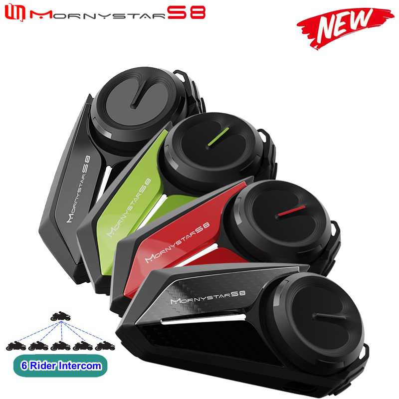 Mornystar S8 인터콤 블루투스 오토바이 헬멧  - Motorcycle Intercom Mesh 2000M 리뷰 및 가격