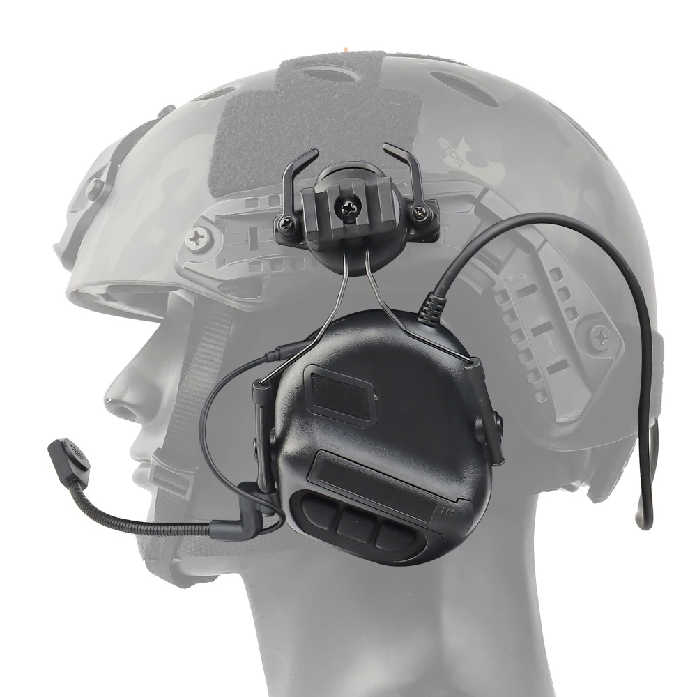 전술 헤드셋 군용 헬멧 헤드셋 용 비 따기 소음 제거  - Helmet Headset Noise Cancellation 리뷰 및 가격