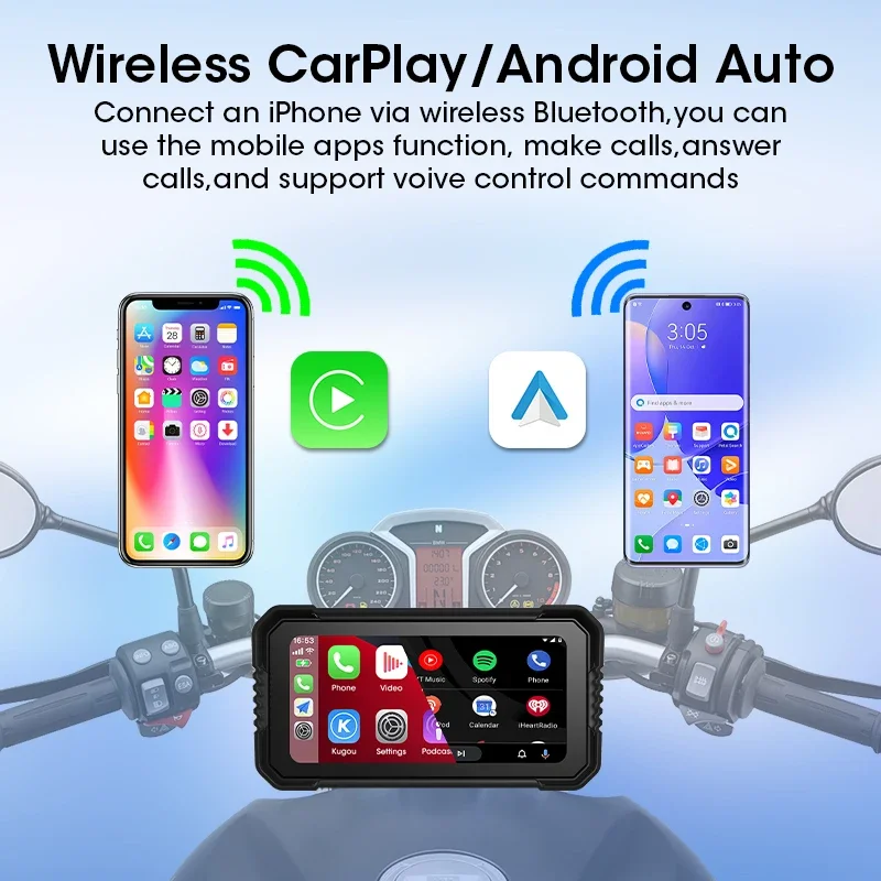 6.25인치 카플레이 스크린 오토바이 GPS 내비게이션 - Motorcycle Gps Navigator Waterproof 리뷰 및 가격