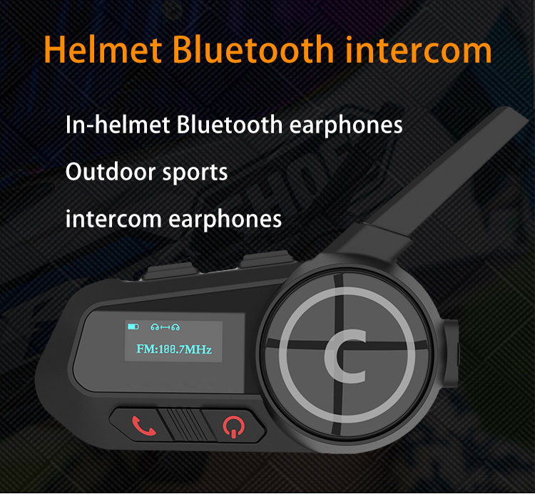 6인용 오토바이 인터콤 헤드셋, 방수 헬멧 헤드폰, L - Motorcycle Helmet Intercom 6 Rider 리뷰 및 가격