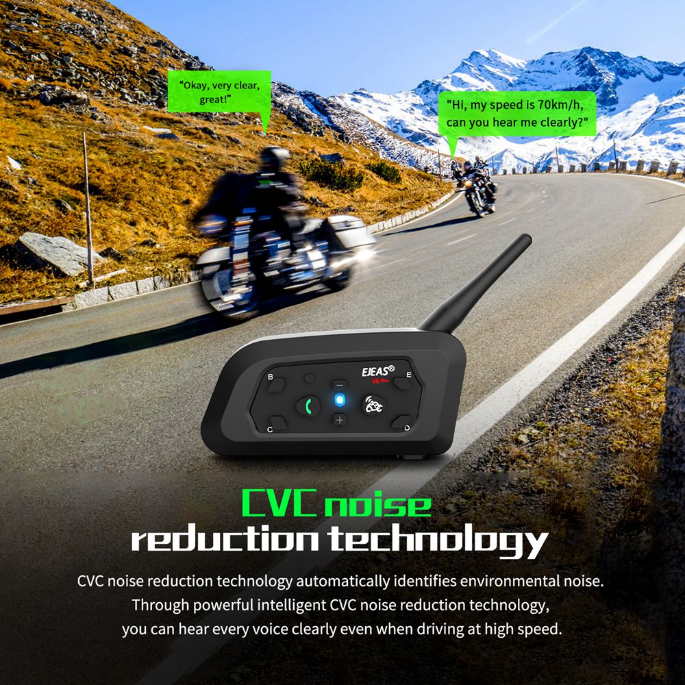 EJEAS V6 PRO + 오토바이 헬멧 헤드셋 블루투 - Bluetooth Headset Helmet 1000M 리뷰 및 가격