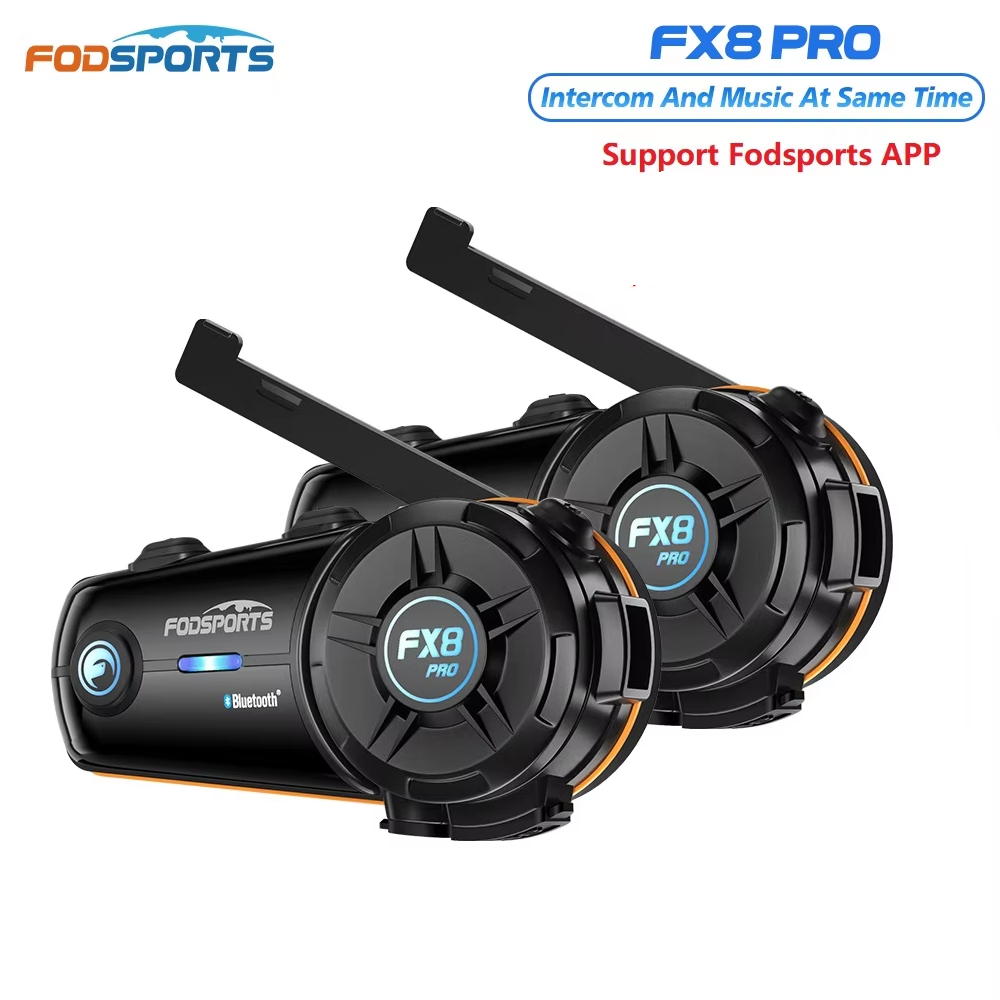 2개입 Fodsports FX8 Pro 오토바이 헬멧  - Motorcycle Intercom Mesh 2000M 리뷰 및 가격
