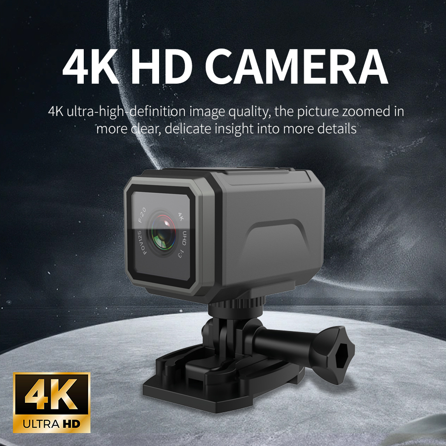 4K EIS 액션 카메라 125 °   오토바이 다이빙 - Helmet Camera 4K Wifi 리뷰 및 가격
