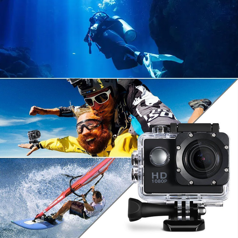 4K 울트라 HD 액션 카메라 3MP 900mAh 수중 - Helmet Communication System Camera 리뷰 및 가격
