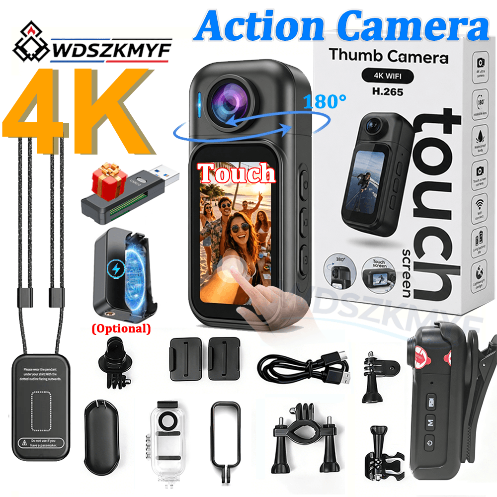 4K UHD 1080P 야외 스포츠 카메라 헬멧 장착형 - Helmet Communication System Camera 리뷰 및 가격