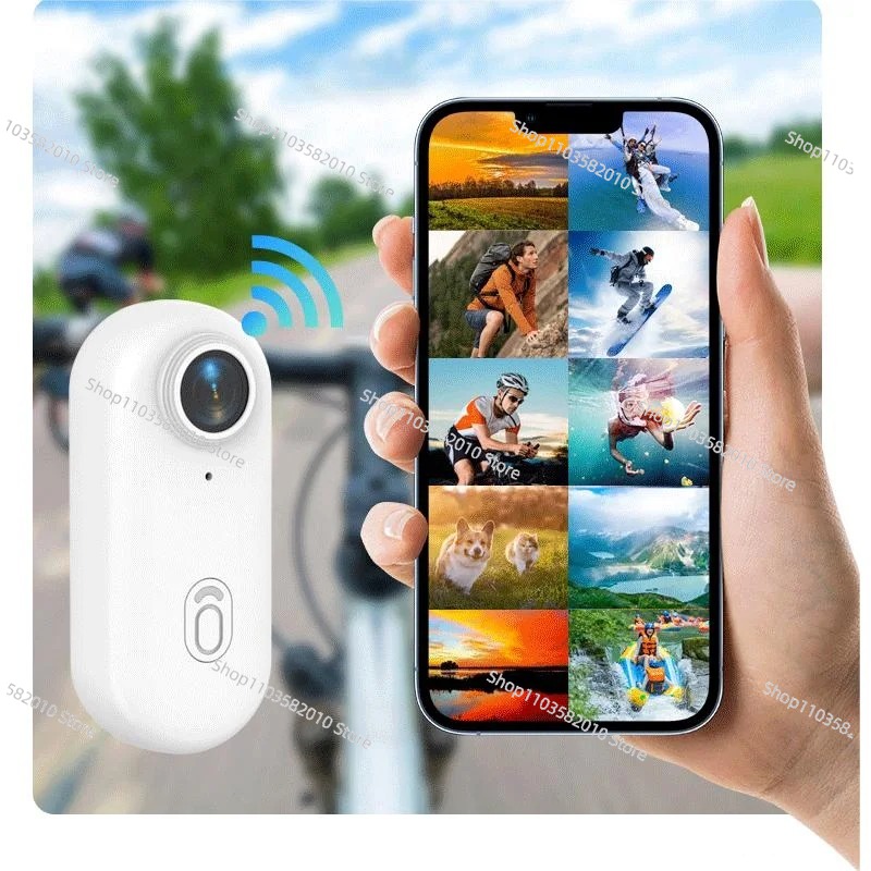 자석식 4K 미니 액션 카메라 HD 1080P WiFi - Helmet Camera 4K Wifi 리뷰 및 가격