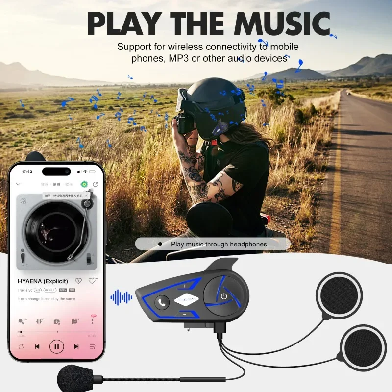 호턴센 S3 자전거 헬멧 인터콤 헤드셋, BT5.0,  - Helmet Bluetooth Headset Waterproof 리뷰 및 가격