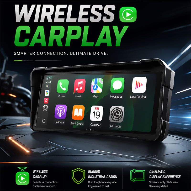 10.26인치 오토바이 카플레이 GPS 네비게이션 4K - Motorcycle Gps Navigator Waterproof 리뷰 및 가격