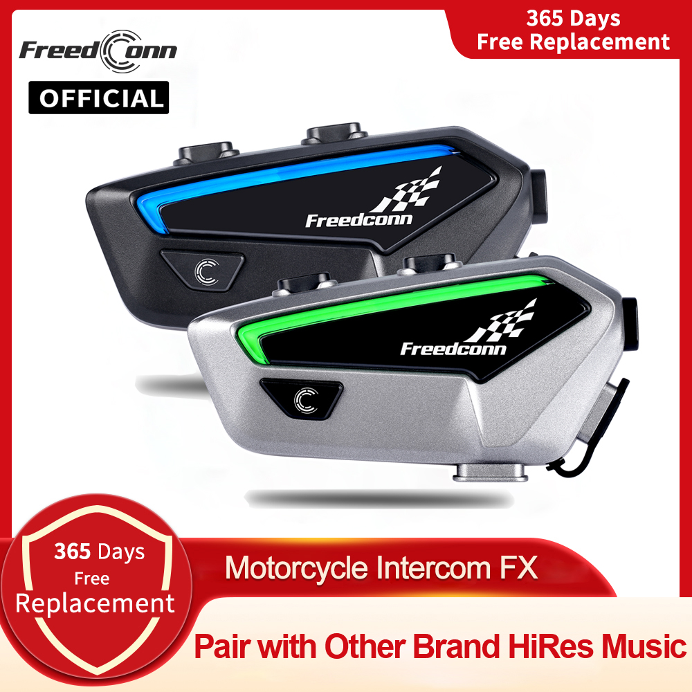 오토바이 인터콤 블루투스 헬멧 헤드셋 Freedconn - Motorcycle Helmet Intercom 6 Rider 리뷰 및 가격