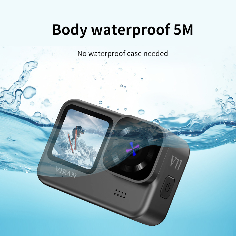 비란 V11 5K 4K60FPS 액션 카메라 4K 자전 - Helmet Communication System Camera 리뷰 및 가격