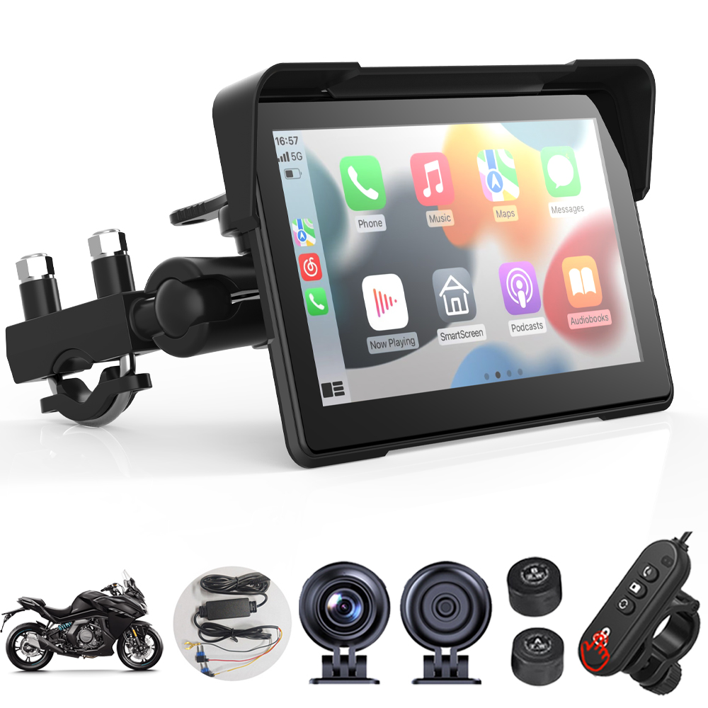 7인치 터치스크린 GPS 네비게이터 오토바이 무선 Ca - Motorcycle Gps Navigator Waterproof 리뷰 및 가격